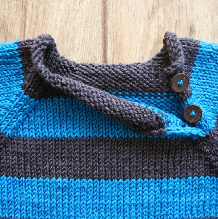 Ručně pletený svetr pro mimi z MERINO vlny