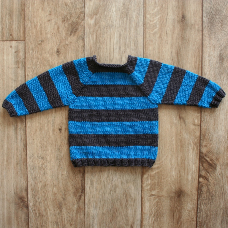 Ručně pletený svetr pro mimi z MERINO vlny