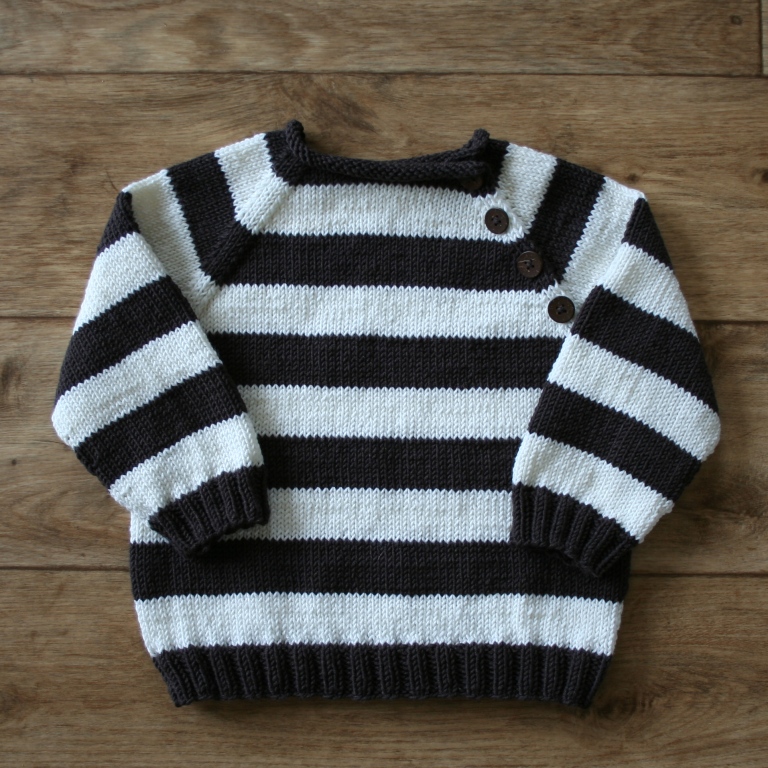 Pletený dětský svetr z MERINO vlny